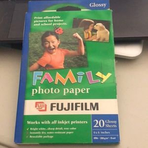 Fujifilm Gloss photo paper